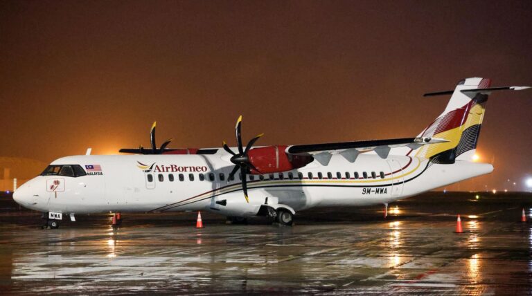 ATR72-500 Air Borneo.