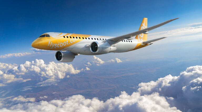 Embraer E190 Scoot.